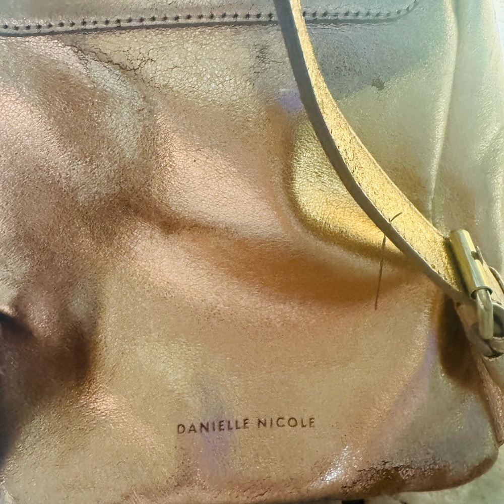 Danielle Nicole Harry Potter Luna Lovegood Spectrespecs Mini Backpack Rose Gold - Picture 5 of 8